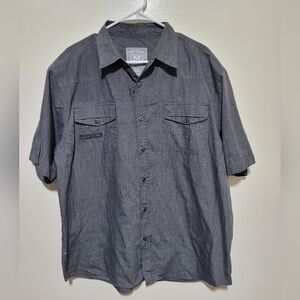 MO7 Men's‎ Gray Short Sleeve Shirt